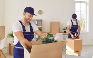 What do I do when movers are packing
