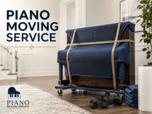 Upright piano moving service